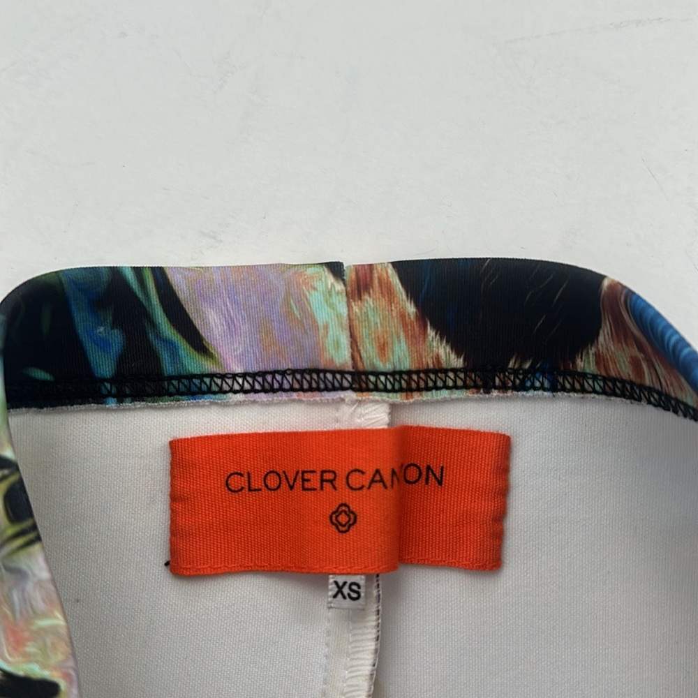 Clover canyon James Joyce midi skirt Neoprene fitted Size XSmall - Picture 5 of 9
